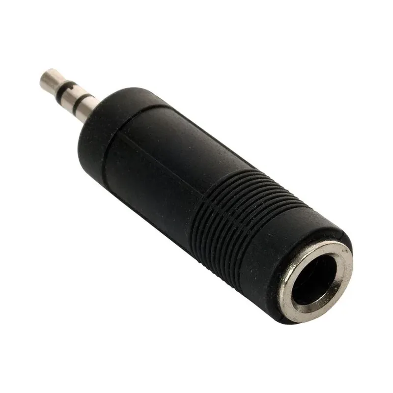 Adaptador de plug 3,5 mm a jack 6,3 mm, estéreo Steren 251-155