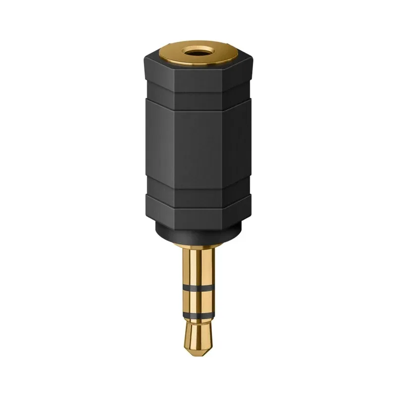Adaptador elite de plug 3,5 mm a jack 2,5 mm, estéreo Steren 252-145
