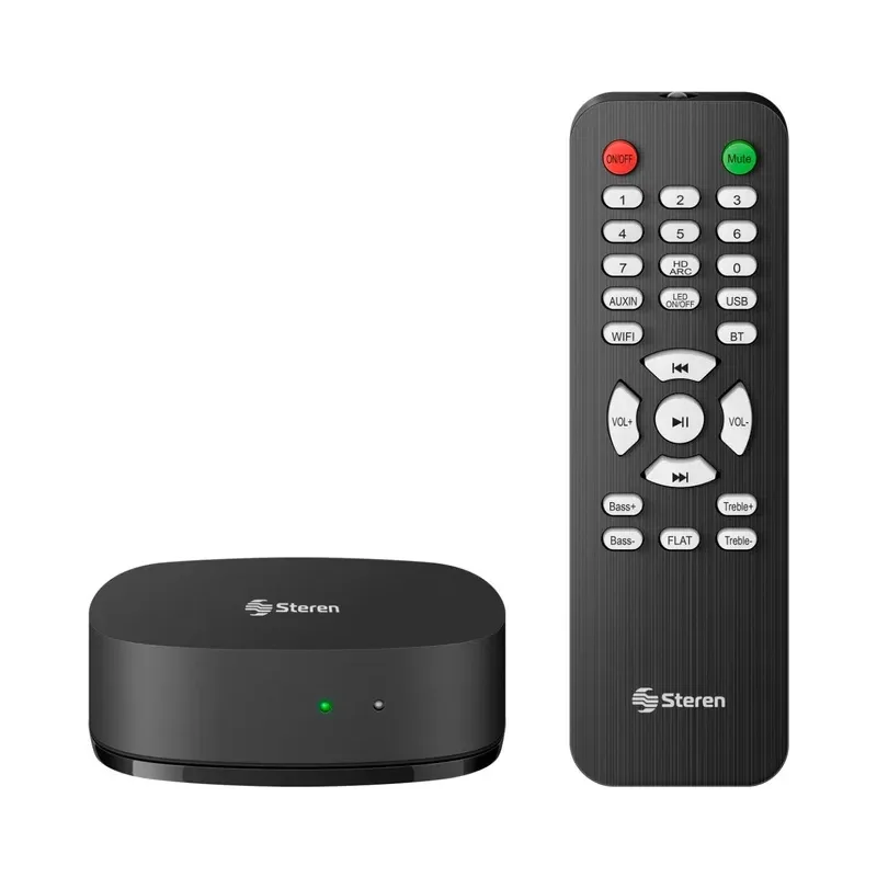 Streamer Audiocast Wi-Fi/BT Multi-room Steren STM-100