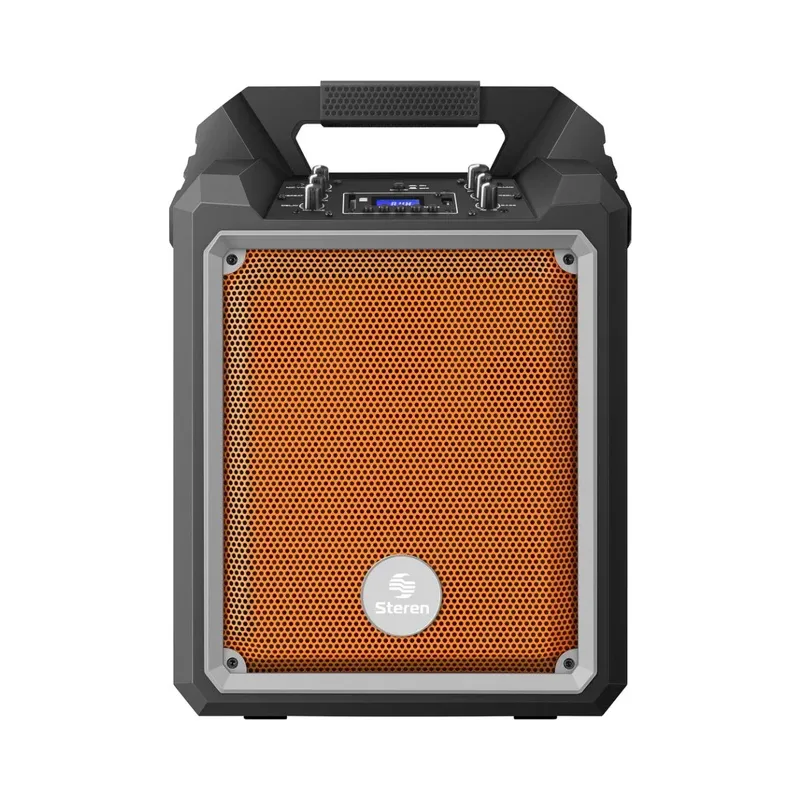 Amplificador de 900 W PMPO Bluetooth con batería recargable Steren AMP-025BT