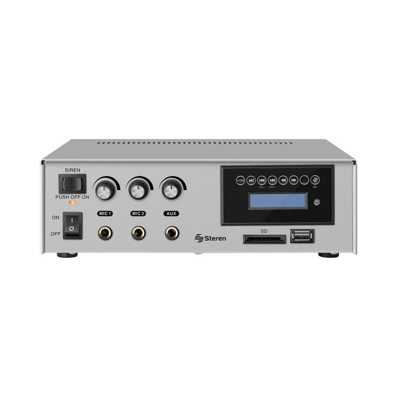 Amplificador de audio de 40 W Bluetooth Steren AMP-041SD