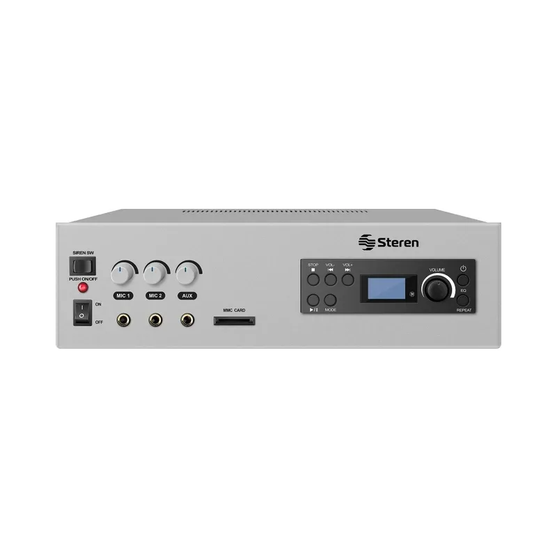 Amplificador de audio de 120 W Bluetooth Steren AMP-120SD
