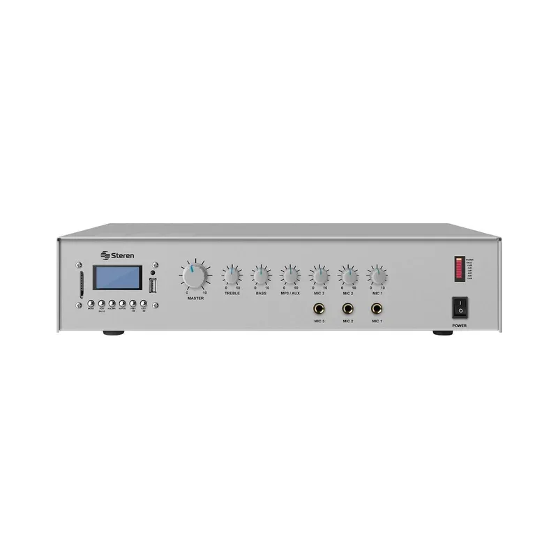 Amplificador de audio de 210 W Bluetooth Steren AMP-211SD
