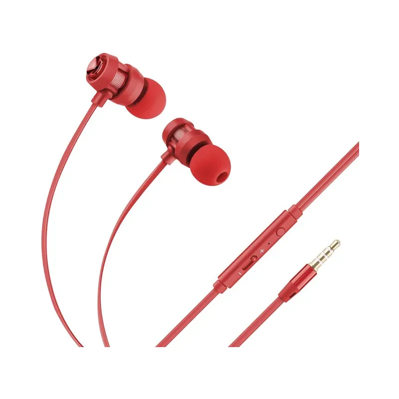 Audífonos manos libres con control de volumen y cable plano Steren AUD-333