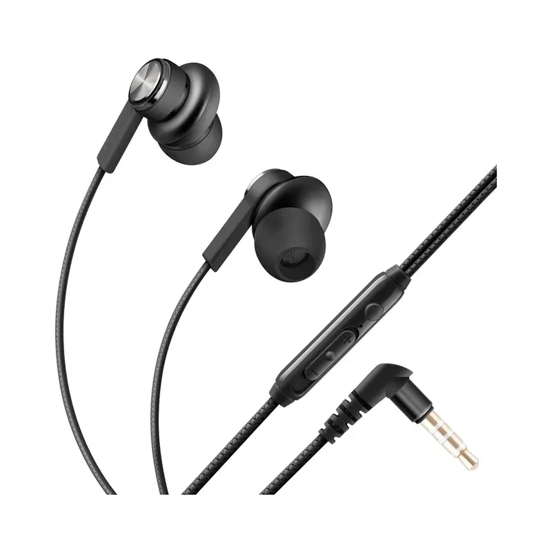 Audífonos manos libres con sujeción de imán, control de volumen y cable tipo cordón Steren AUD-336
