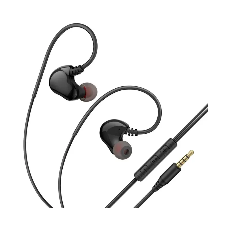 Audífonos 3,5 mm Hi-Fi con doble bobina Steren AUD-340