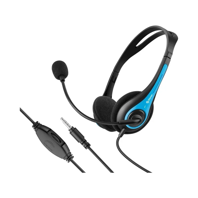 Audífonos multimedia 3,5 mm ultradelgados Steren AUD-538