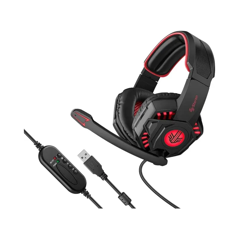 Audífonos USB para Gamers Steren AUD-555