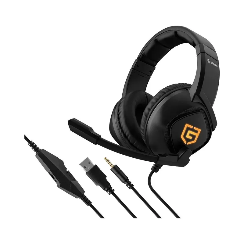 Audífonos 3,5 mm para Gamers Steren AUD-558