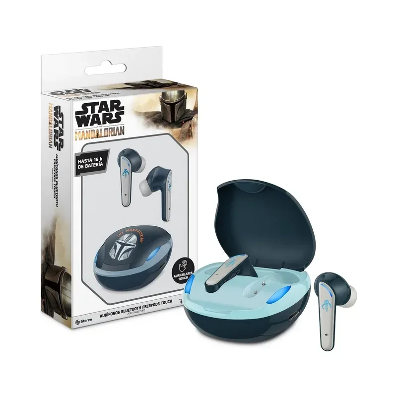 Audífonos Bluetooth* FreePods Touch True Wireless Star Wars™ Steren AUD-7400/SW
