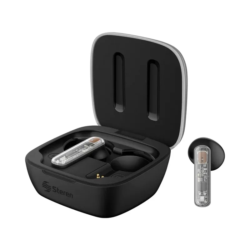 Audífonos Bluetooth* FreePods Gamer TWS touch Steren AUD-7440NE