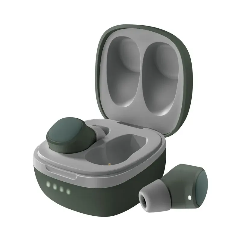 Mini audífonos Bluetooth FreePods True Wireless, verdes Steren AUD-7550VE