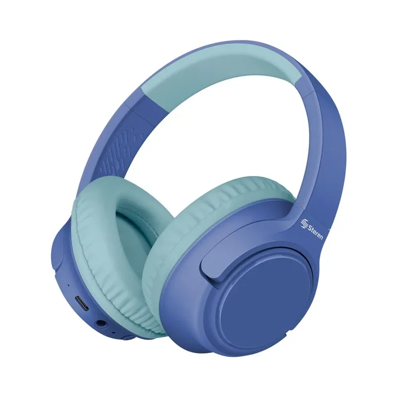 Audífonos Bluetooth* con batería de hasta 50 h Steren AUD-7640AZ