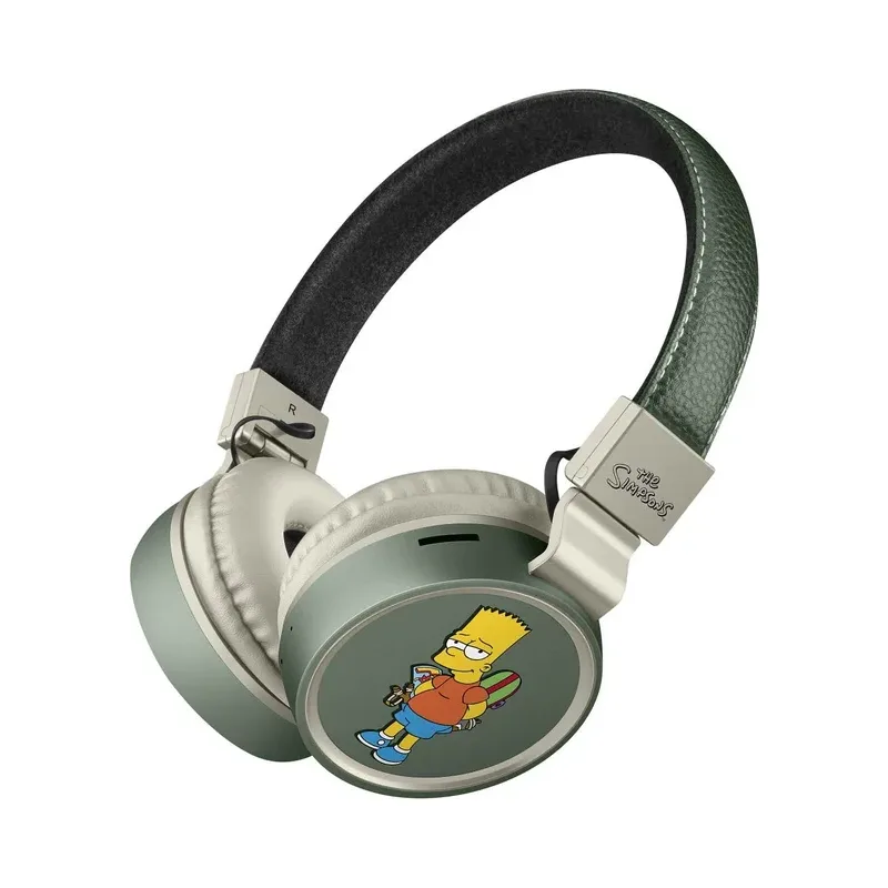 Audífonos Bluetooth* con reproductor MP3 The Simpsons„¢ Steren AUD-800/S