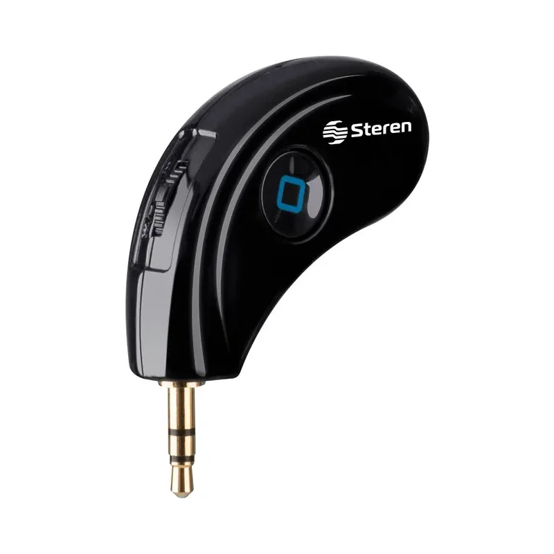 Receptor de audio Bluetooth y manos libres con batería recargable Steren POD-147