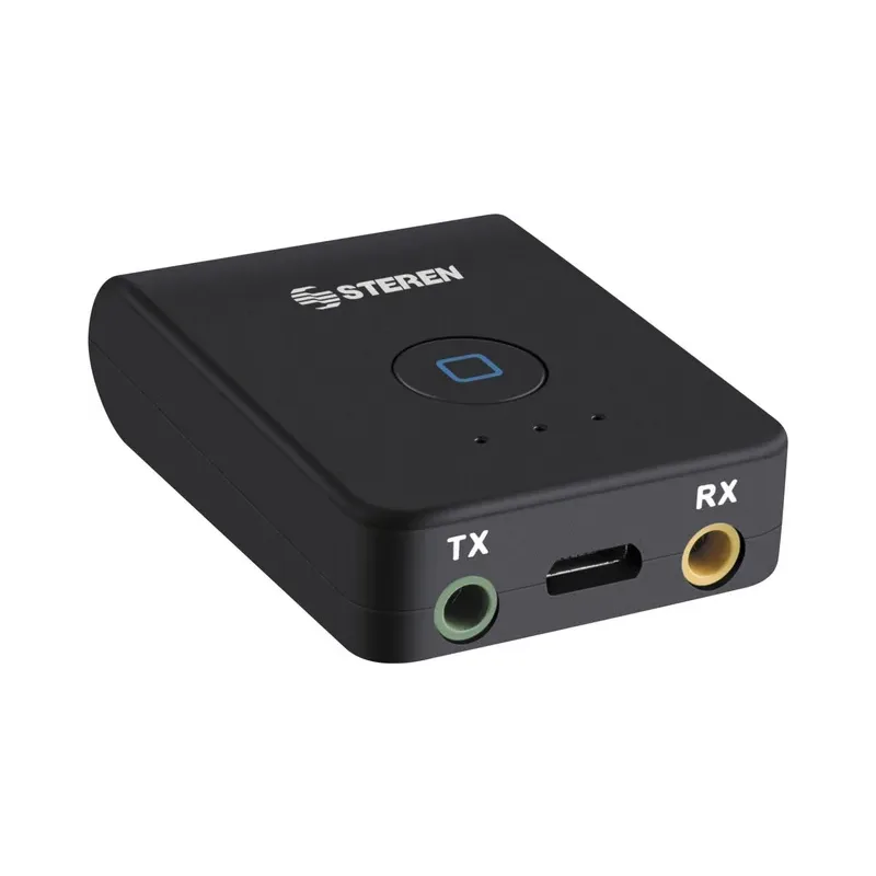 Transmisor / receptor de audio Bluetooth multipunto con batería recargable Steren POD-160