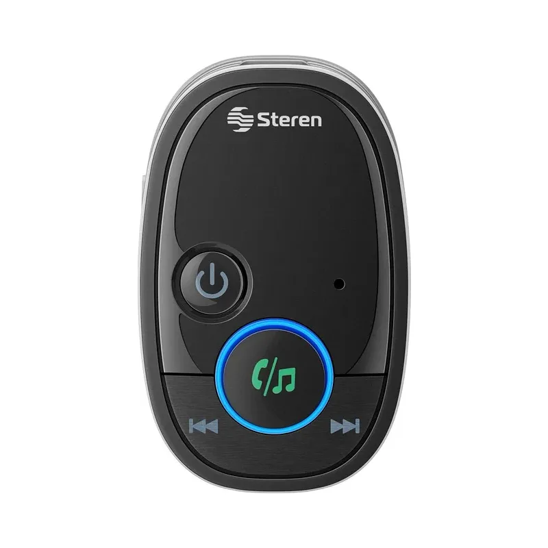 Receptor de audio Bluetooth* y manos libres con batería recargable Steren POD-177