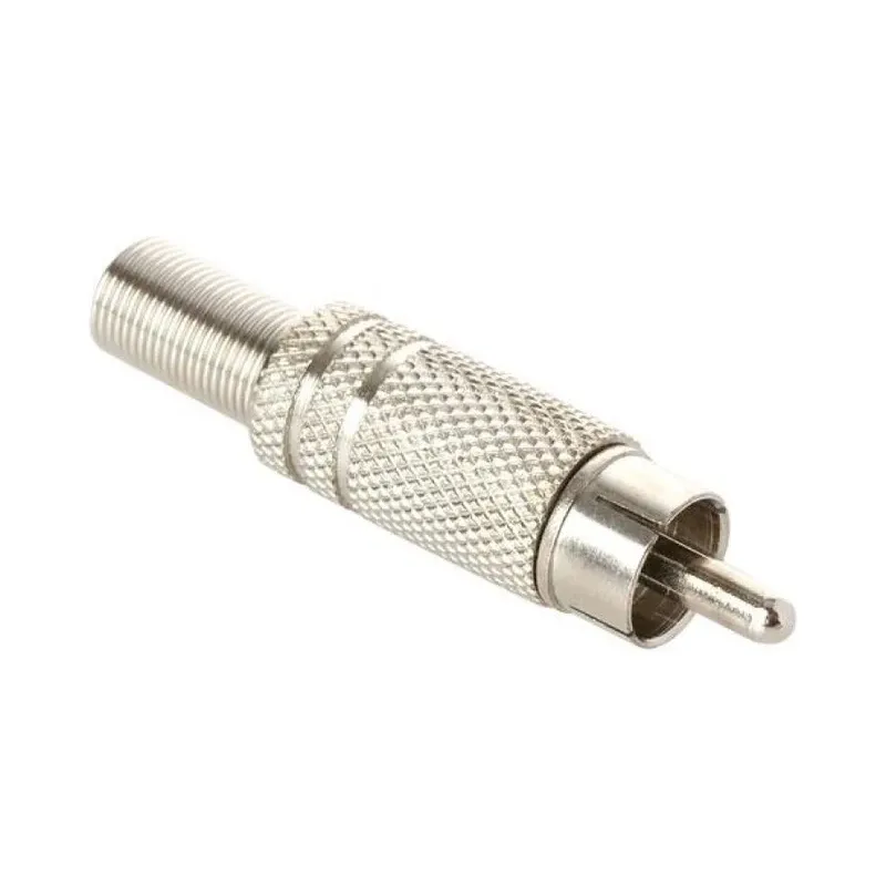 Plug RCA metálico Steren 250-180