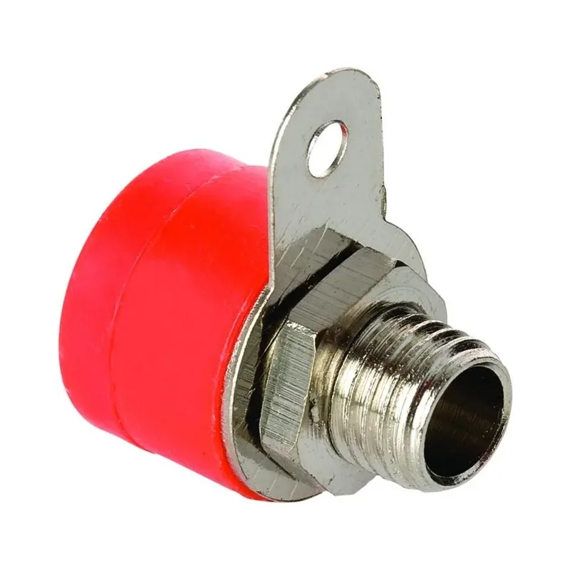 Jack banana para chasis, rojo Steren 250-570R