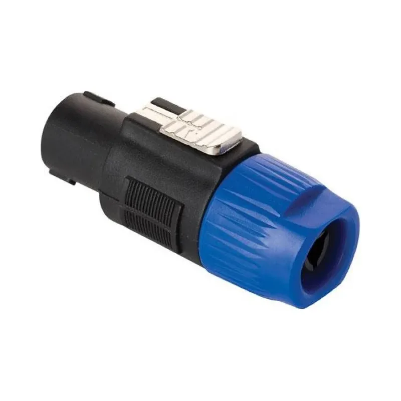 Plug Speakon tipo Neutrik para 4 vías Steren 250-780