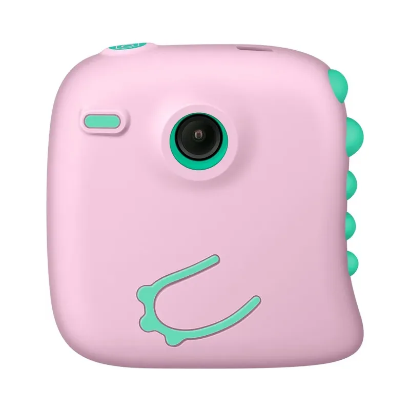 Cámara digital instantánea, con batería recargable y cubierta de silicón morada Steren CAM-PRINT-MO