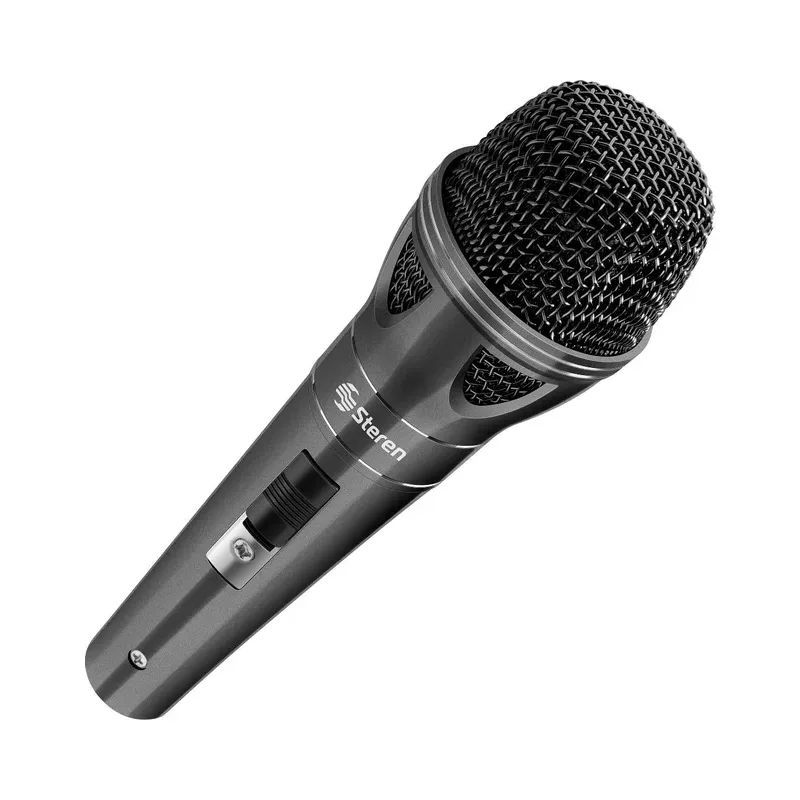 Micrófono amateur metálico Steren MIC-060