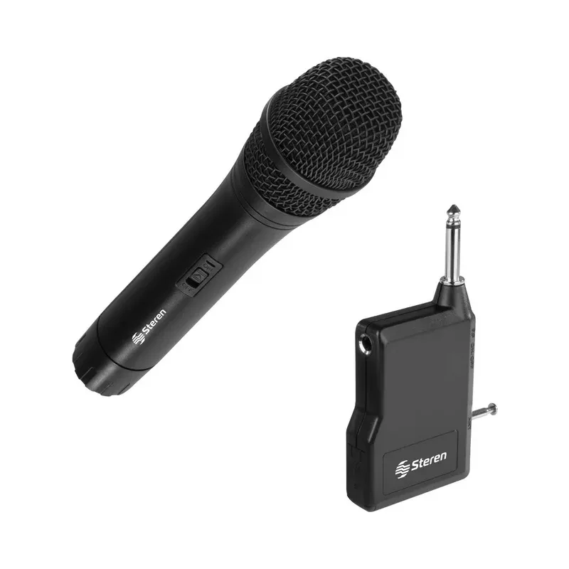 Micrófono inalámbrico con receptor multiconexión Steren MIC-285