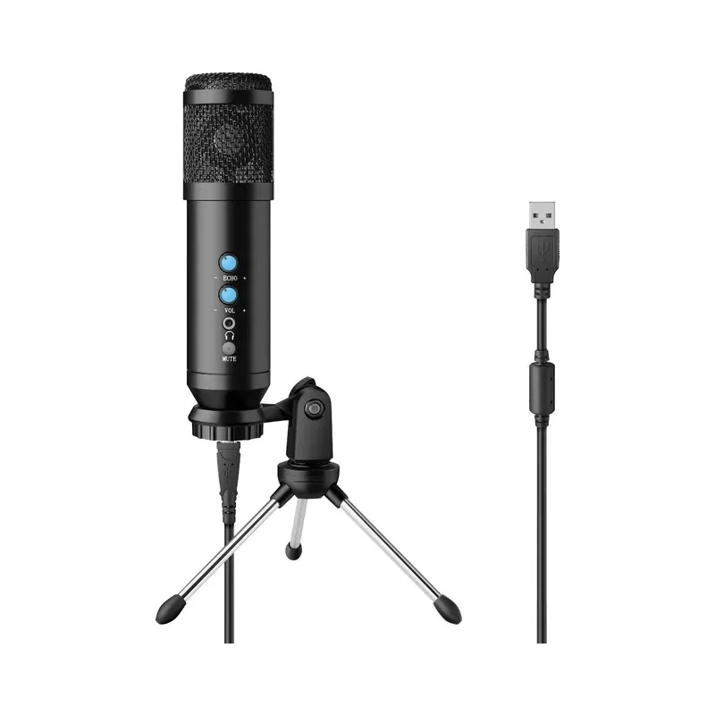 Micrófono USB profesional de condensador Steren MIC-556