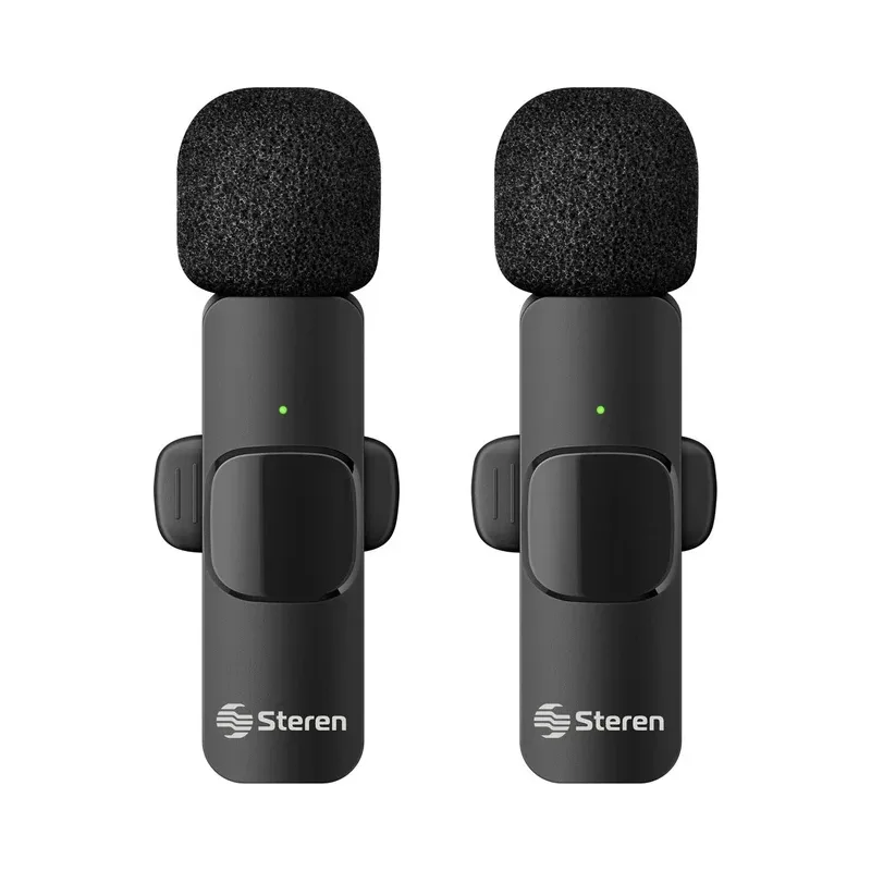 Micrófonos inalámbricos de solapa USB / USB C / Lightning Steren MOV-029