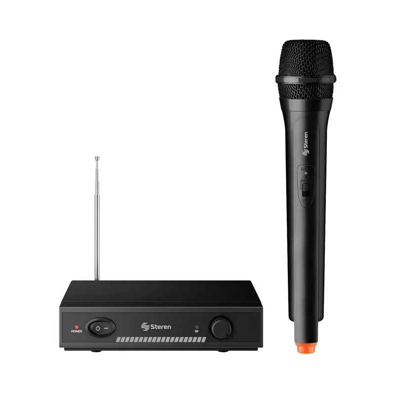 Micrófono inalámbrico de mano, VHF Steren WR-030