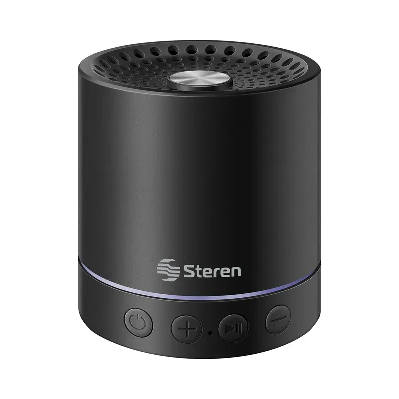 Mini parlante Bluetooth* con iluminación LED Steren BOC-8322