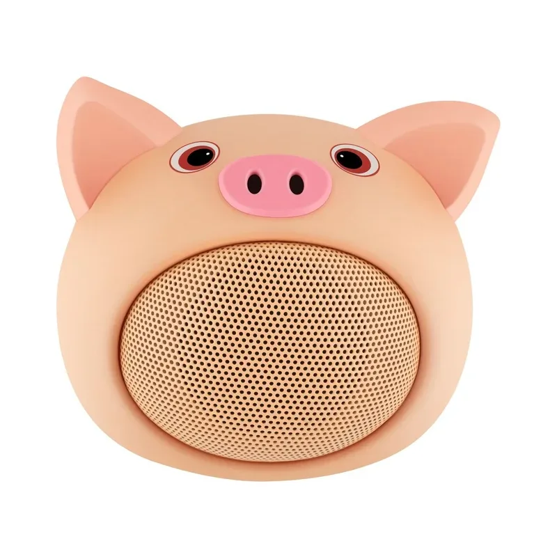 Mini Parlante Bluetooth* con forma de puerco Steren BOC-869C