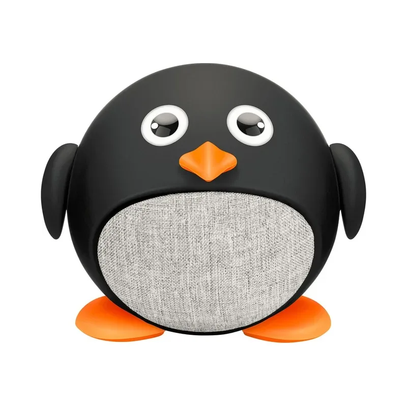 Mini Parlante Bluetooth* con forma de pingÃƒ¼ino Steren BOC-869P