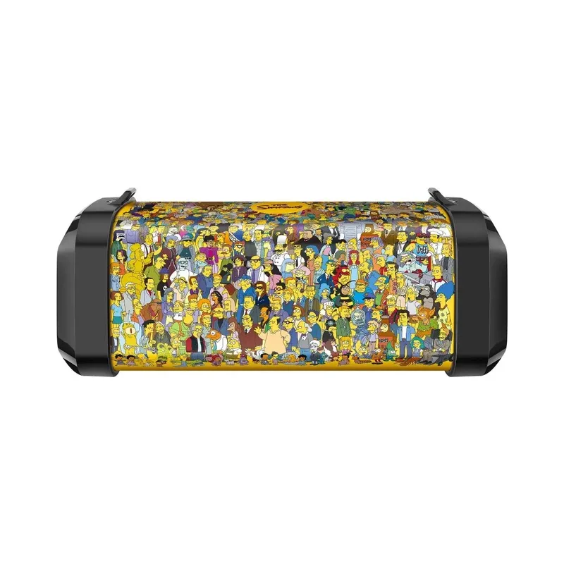 Parlante Bluetooth* mini bazooka con reproductor USB/microSD The Simpsons„¢ Steren BOC-872/S