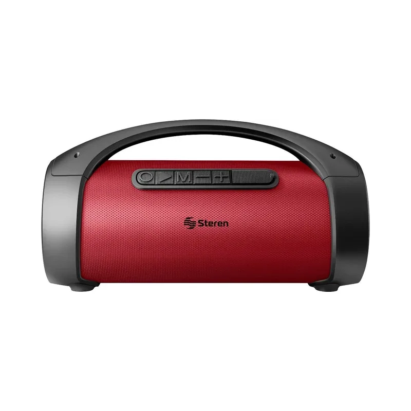 Parlante Bluetooth* BoomBox TWS, 350 W PMPO, roja Steren BOOM-130RO