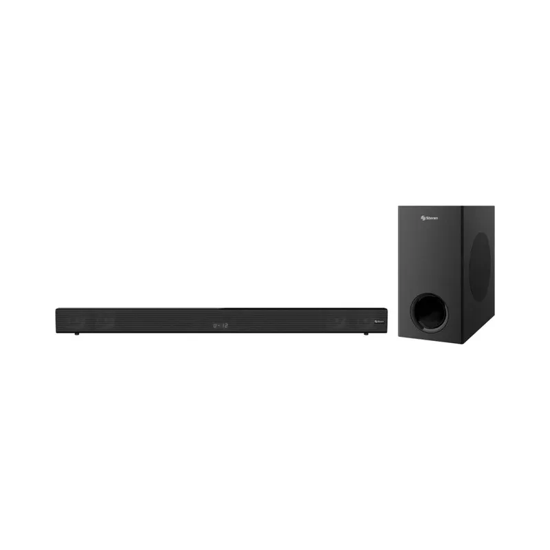 Barra de sonido y subwoofer 1200 W PMPO Bluetooth* Steren BSD-600
