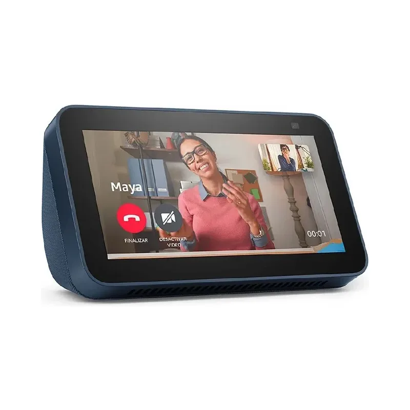 Televisor inteligente con Alexa y cámara de 2 MPx (2da Gen), azul Steren ECHO SHOW 5 AZ