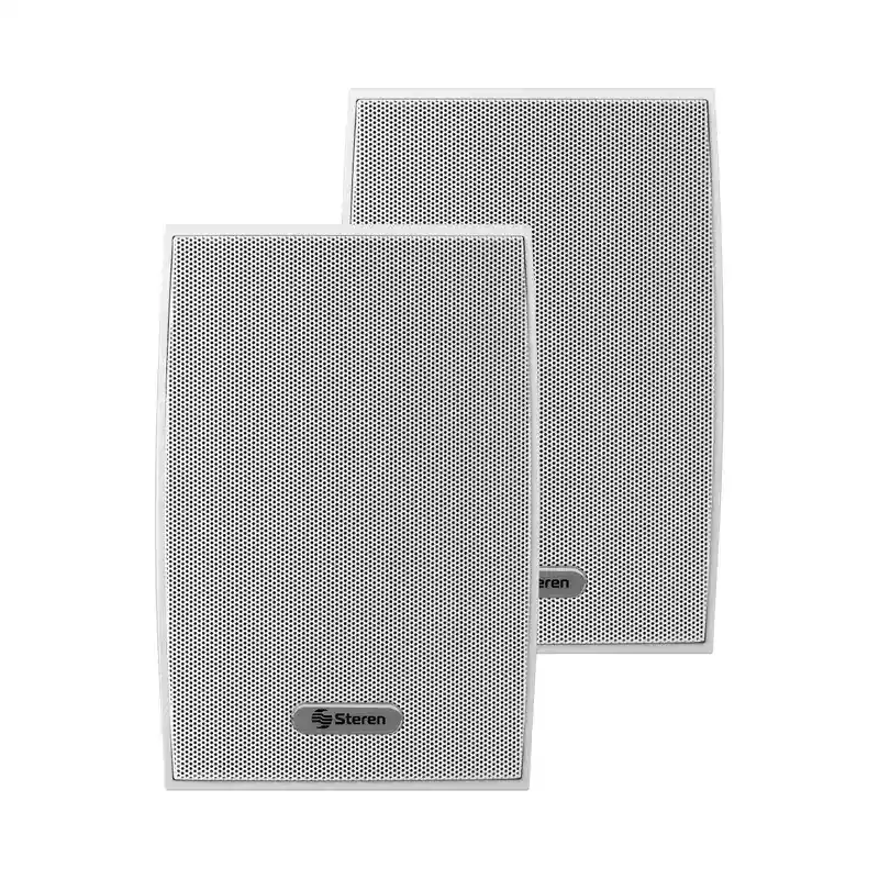 Juego de 2 parlantes pasivos de 2 vías, para exterior Steren SPK-1100BL