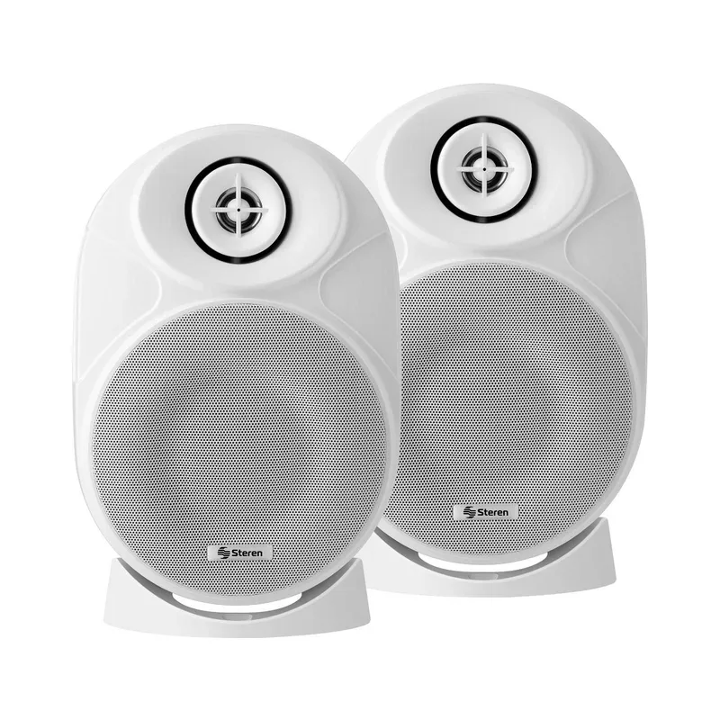 Juego de 2 parlantes de 2 vías 450 W PMPO c/u Steren SPK-1500BL
