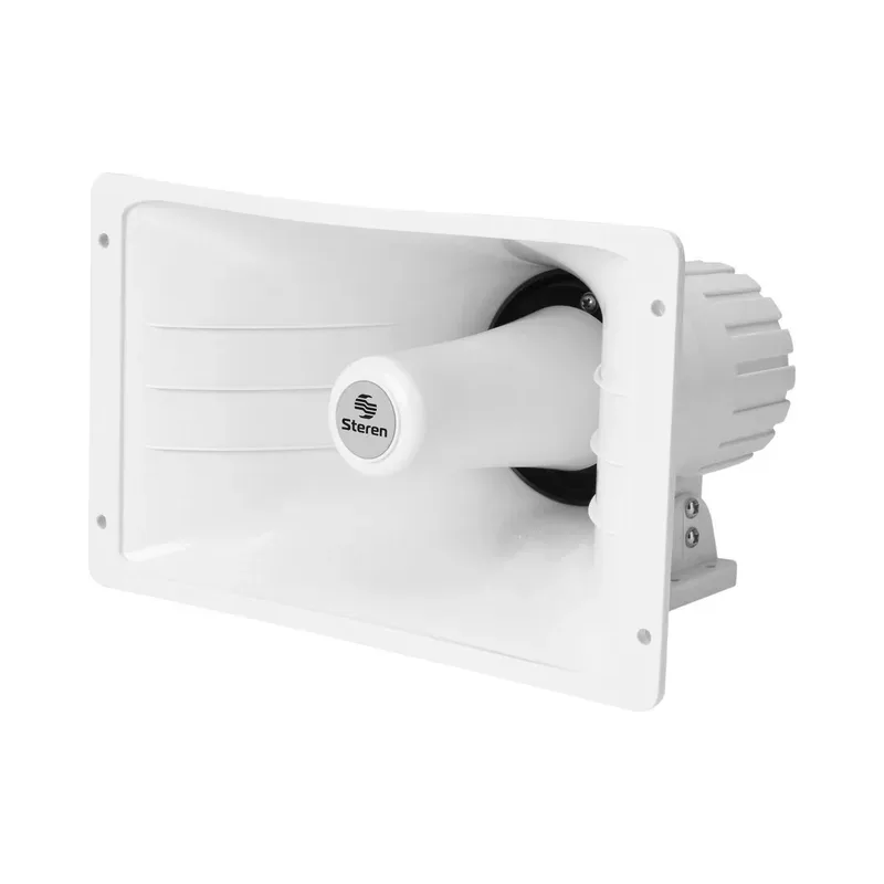 Corneta rectangular con unidad de 40 W, de plástico Steren TR-711PC