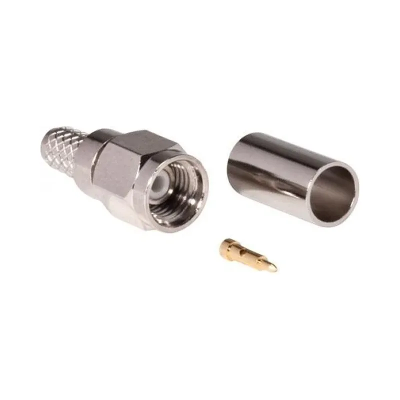 Plug SMA para cable RG58 con pin para soldar Steren 500-210