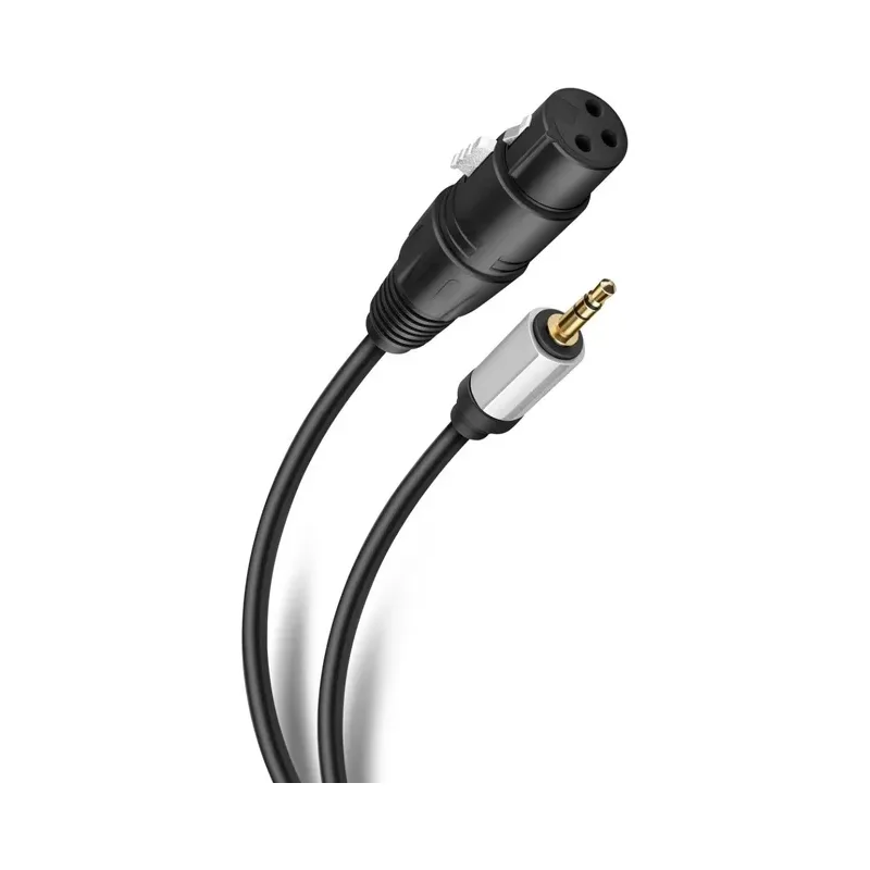 Cable plug 3,5 mm (AUX) a Cannon (XLR) Steren 299-905