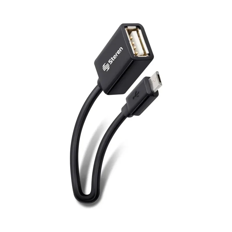 Cable OTG para celulares Android Steren USB-455