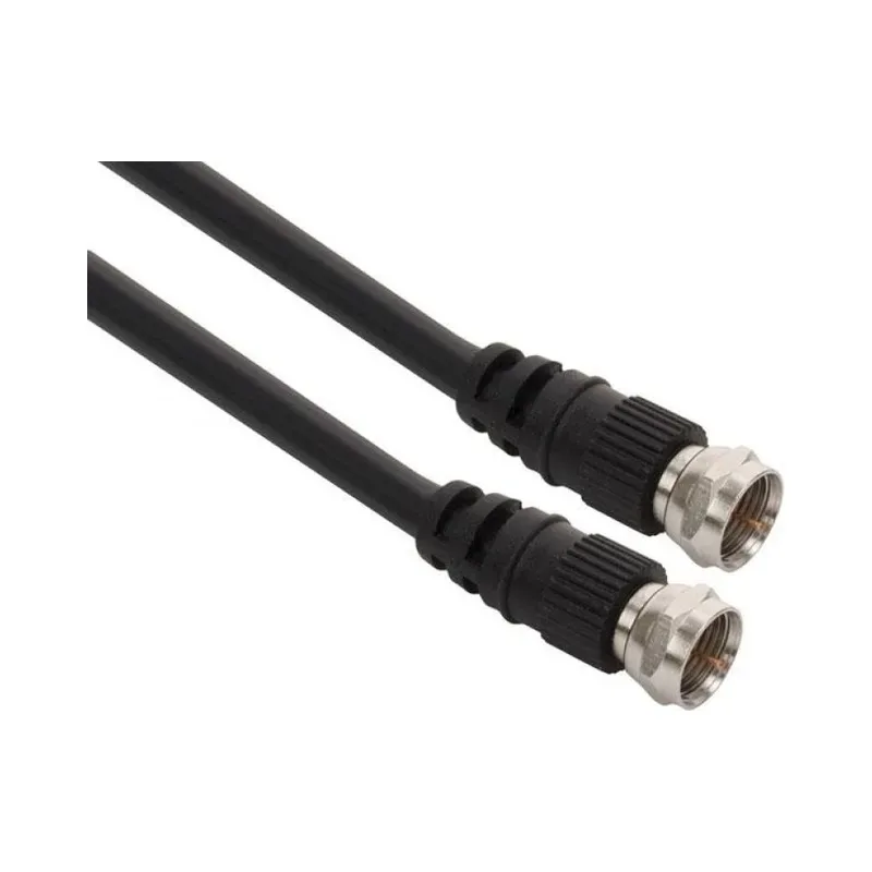 Cable coaxial RG59 con conectores tipo "F" de rosca, de 1,8 m Steren 205-015