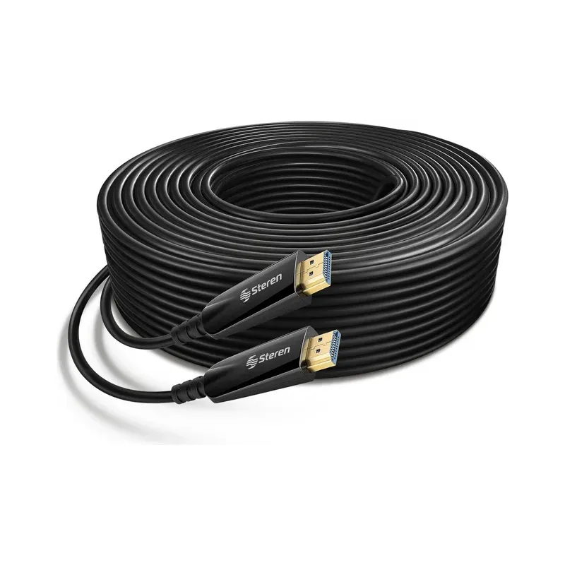 Cable HDMI 4K de fibra óptica, 30 m Steren 206-700