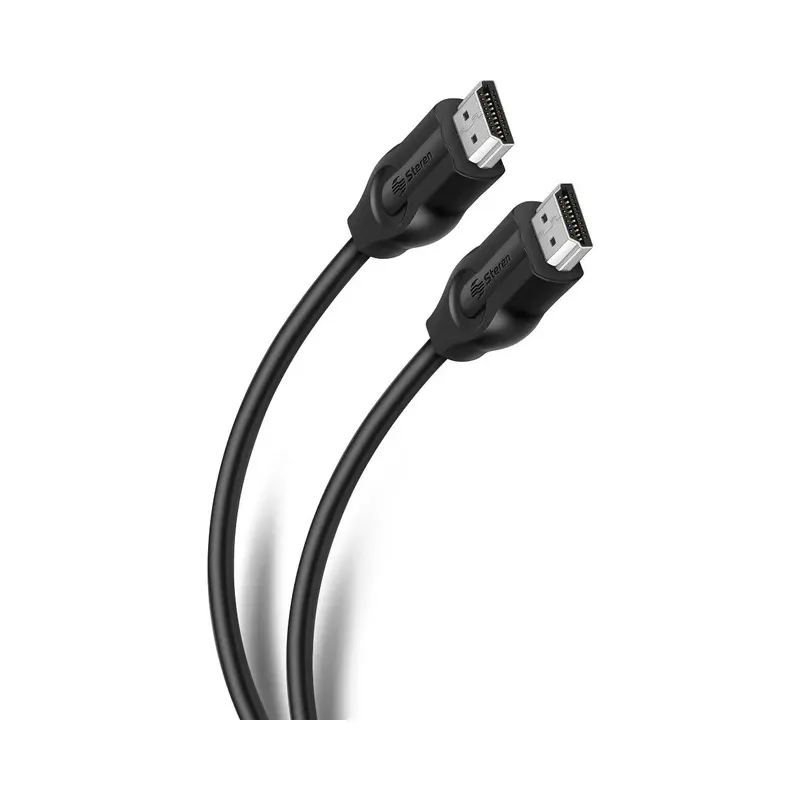 Cable HDMI con conectores niquelados, de 90 cm Steren 206-843