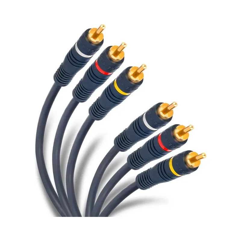 Cable Elite RCA de audio y video, de 3,6 m Steren 254-320