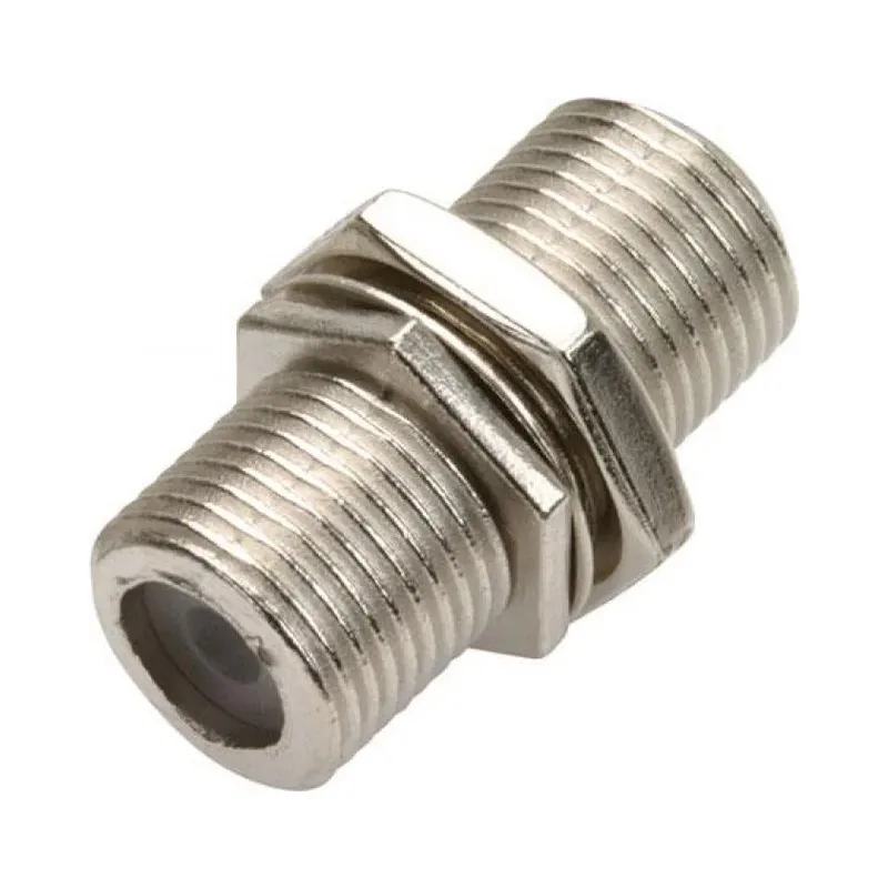 Cople jack a jack tipo F para conectores RG59, con tuerca Steren 200-053