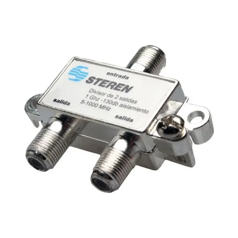 Divisor de 2 salidas a 75 Ohms, 1 GHz Steren 202-202 E01