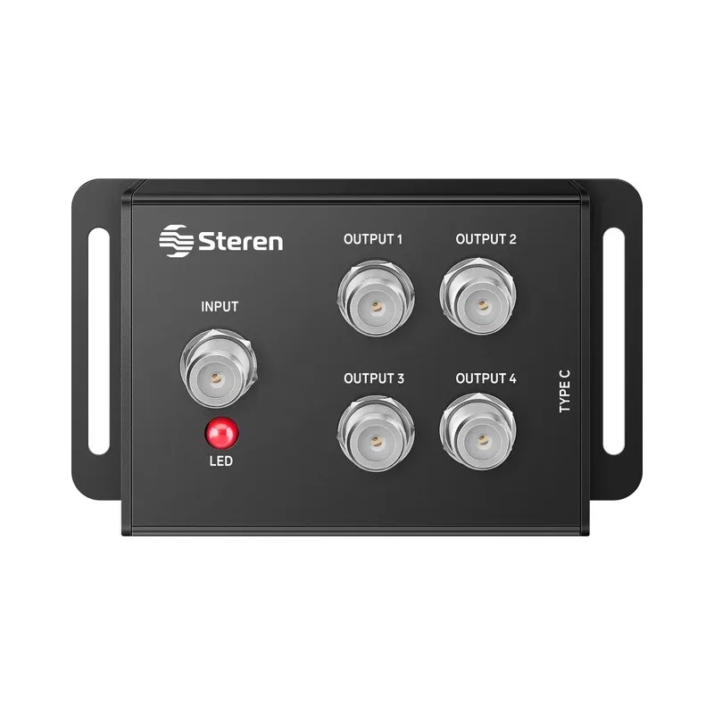 Amplificador de señal (booster), con 4 salidas de 3 dB cada una Steren BOS-700